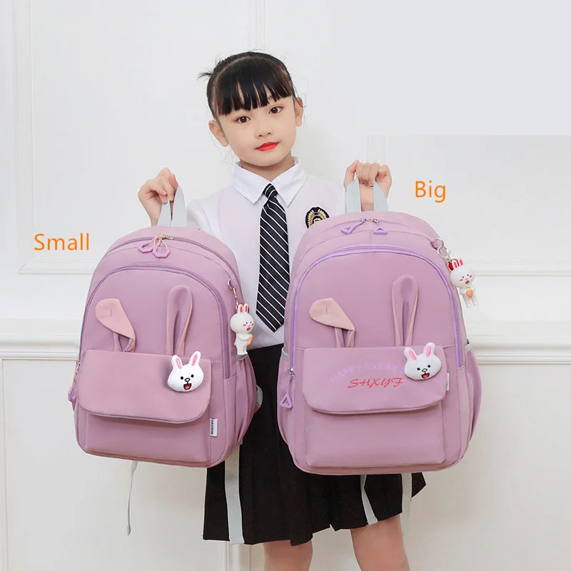 cute school bags for girls kawaii pink backpack large capacity lightweight girl book bag bag