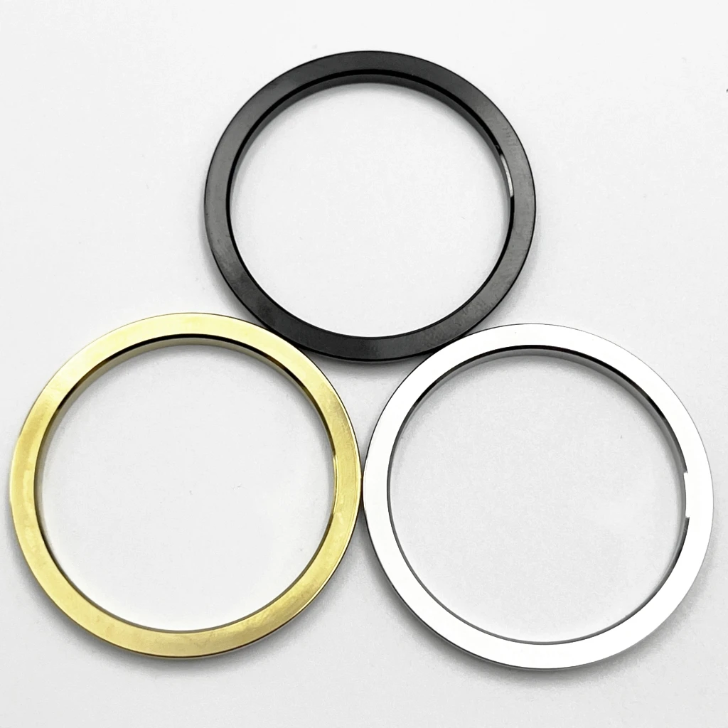 Watch Case Gemstone Outer Ring High Quality Stainless Steel Watch Bezel Fit 36mm/39mm Case Watch Accessories Parts
