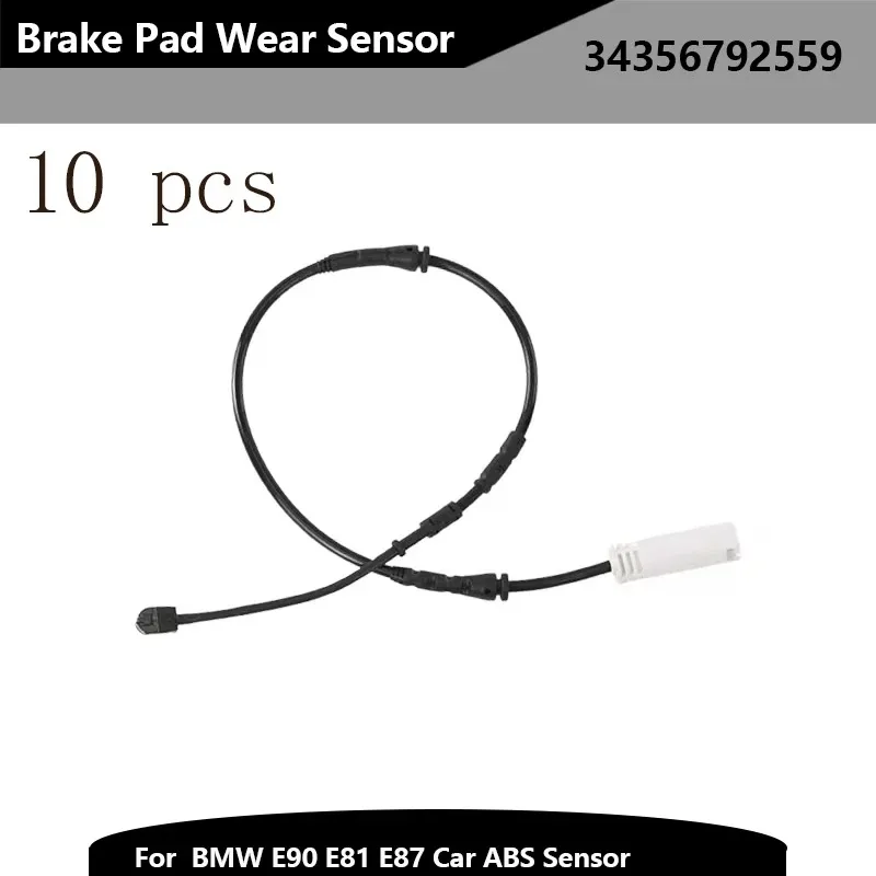 

10PCS Auto Parts Rear Brake Pad Wear Sensor 34356792559 For BMW 1 Series E81 E87 E88 E82 2006-2012 3 Series E90 E91