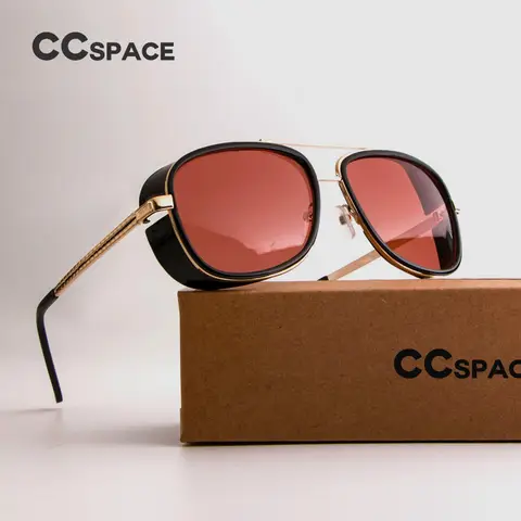 Men's Retro Steampunk Sunglasses 2024 CCspace
