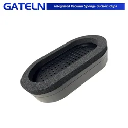 Integrated vacuum sponge oval suction cup industrial manipulator pneumatic non-marking heavy duty woven bag snakeskin bag grippe