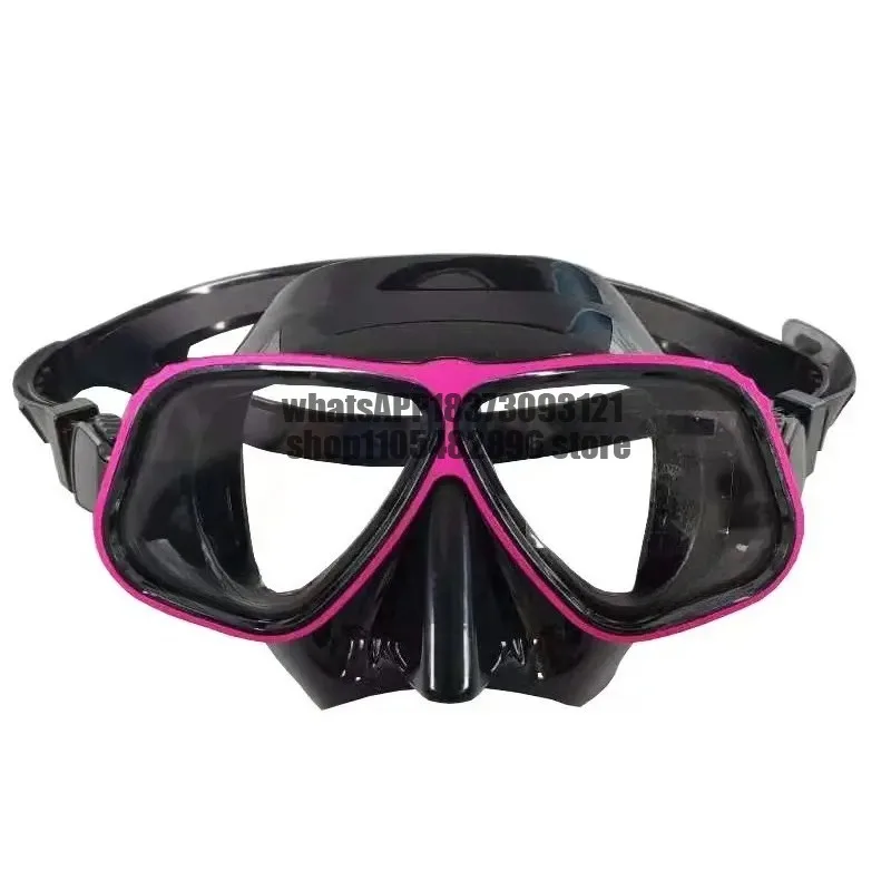 An Aluminum Frame Similar to   Free Diving Mask Can Be Configured with Eye Degree Mask Eyeglasses Scuba for Snorkeli