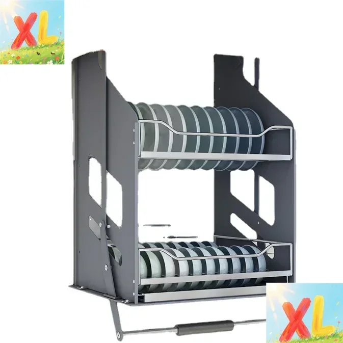 

Wall cabinet pull-down lifting dishes pull basket kitchen wall cabinets cupboards and baskets vertical lift cabinet shelves