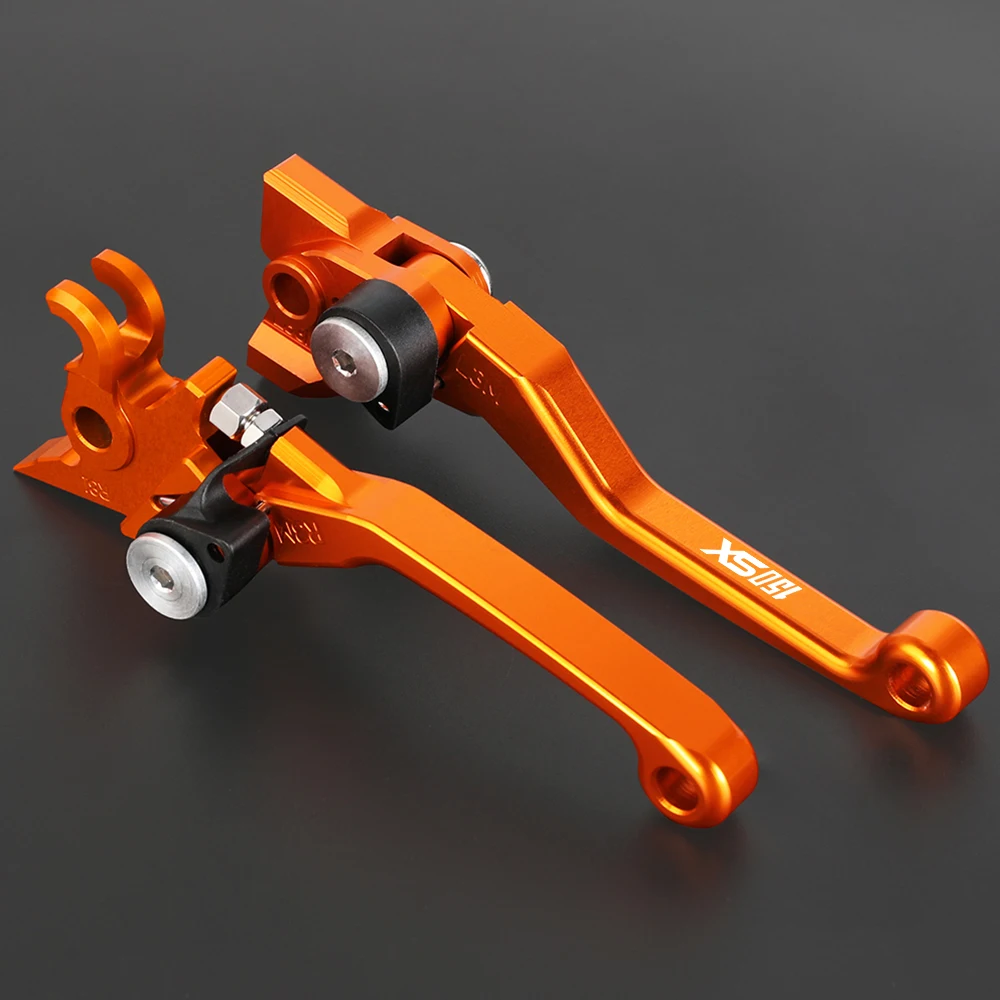 

Motocross Accessory CNC Foldable Pivot Brake Clutch Levers Dirt Bike Handle Handlebar For 150SX 150 SX 2016-2020 2019 2018 2017