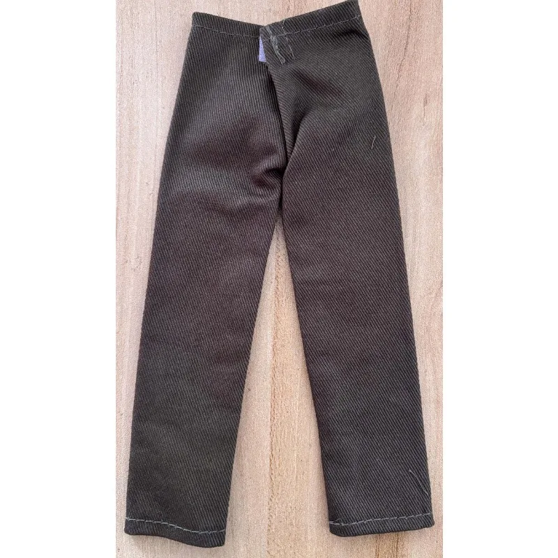 남성 군인 녹색 바지 WWI 미군 전투 바지 의류 모델, 12 인치 액션 피규어 바디, 1/6 체중계