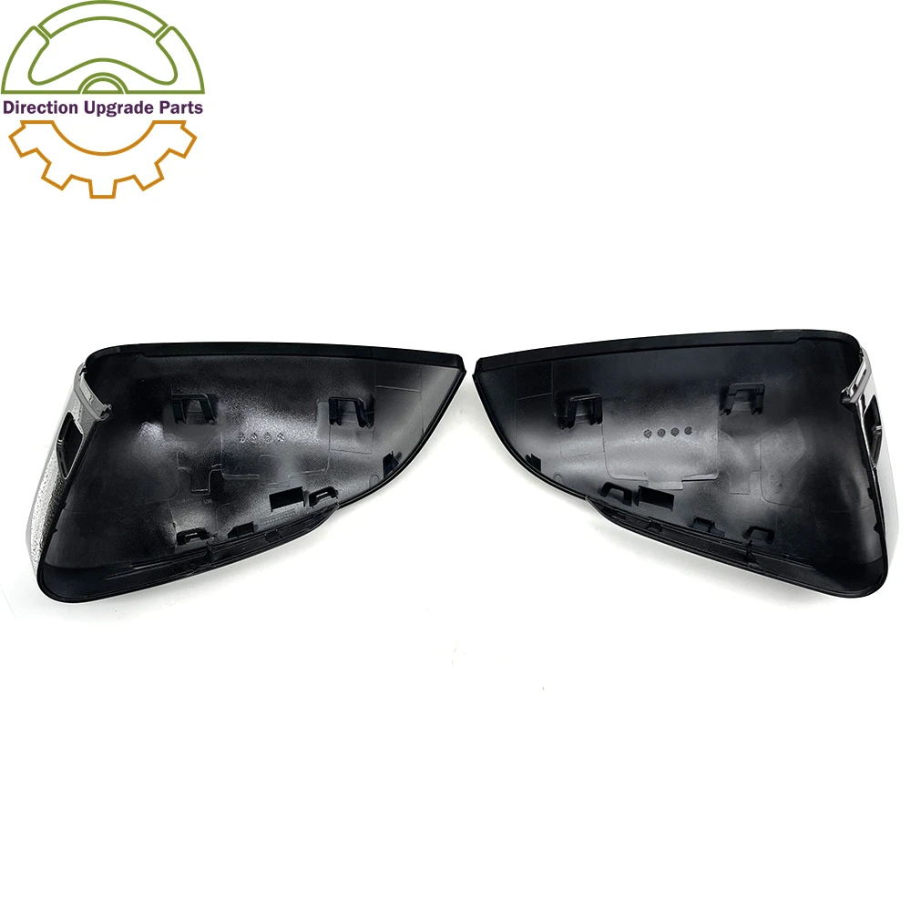 

For ID6 Blind Spot Side Lane Change Assist Folding Mirror Cover Black Piano Paint 30C 857 537 A 538A