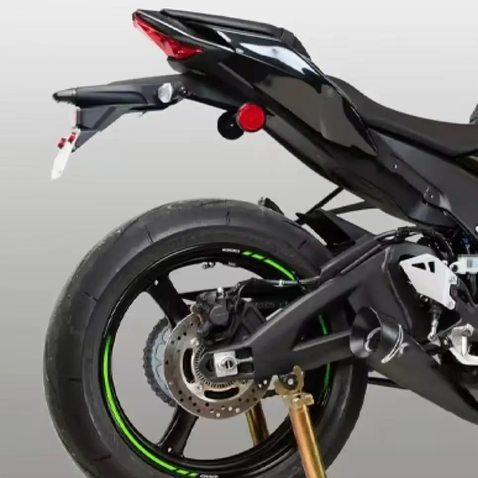For Kawasaki ZX-10R ZX10R 2011-2018  ABS Material Carbon Fiber  look Frame Swing Arm Cover Swing Arm Cover Protector