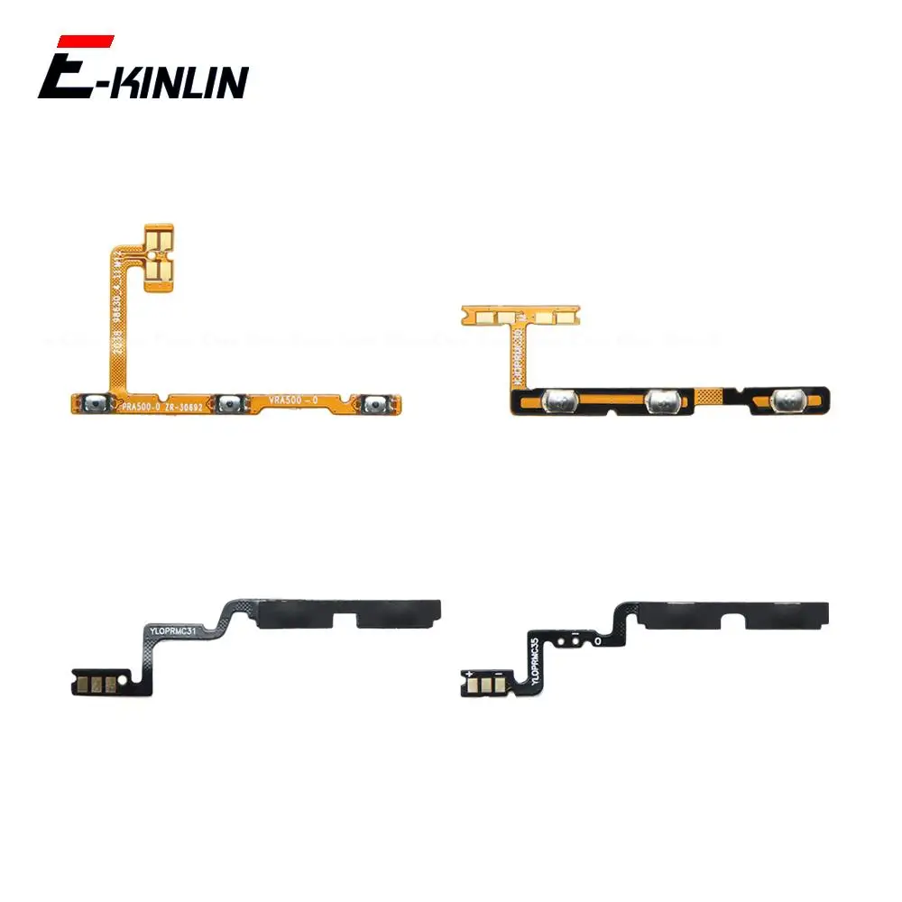Volume Button Power Switch On Off Key Ribbon Flex Cable For OPPO Realme C21Y C25 C25s C25Y C30 C30s C31 C33 C35 C55 Parts