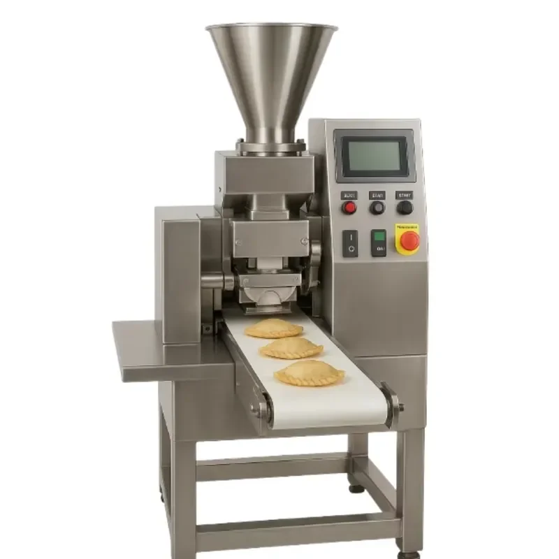Empanada Pastelito Shapers Intelligent Automated Solutions for Production of Padded Dough Snacks in Kitchens and Bakeries