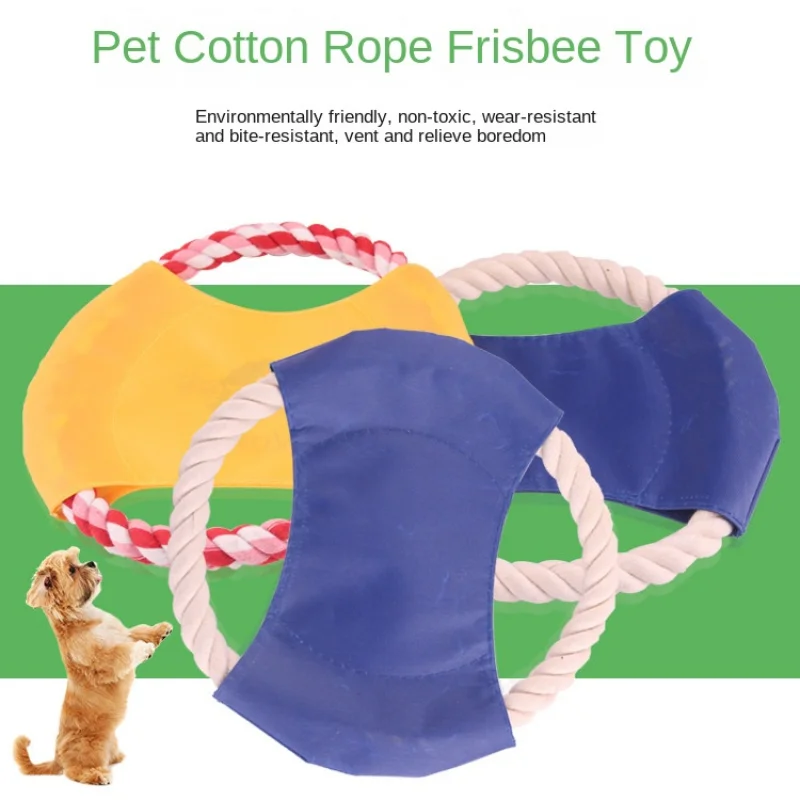 

Toys string colorful canvas cotton rope color pet dog