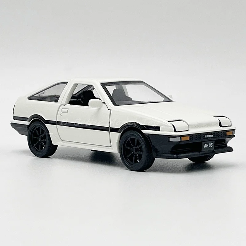 

1:37 Diecast Car Model Toy AE86 Miniature Replica Pull Back Children Gifts