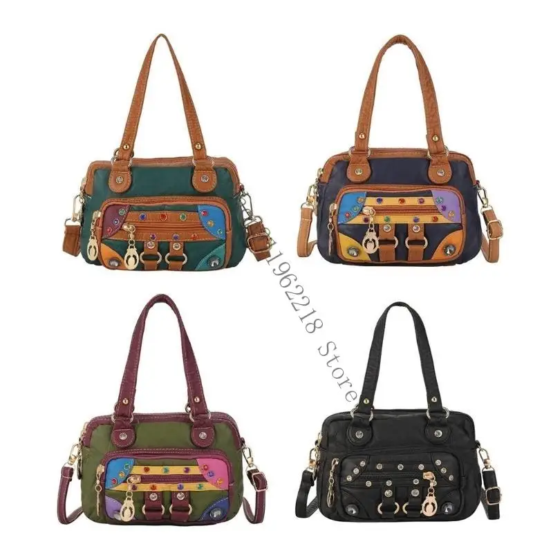 

Women's Hoboes Handbag Pu Leather Shoulder Toted Purses Casual Crossbody Bag 066F
