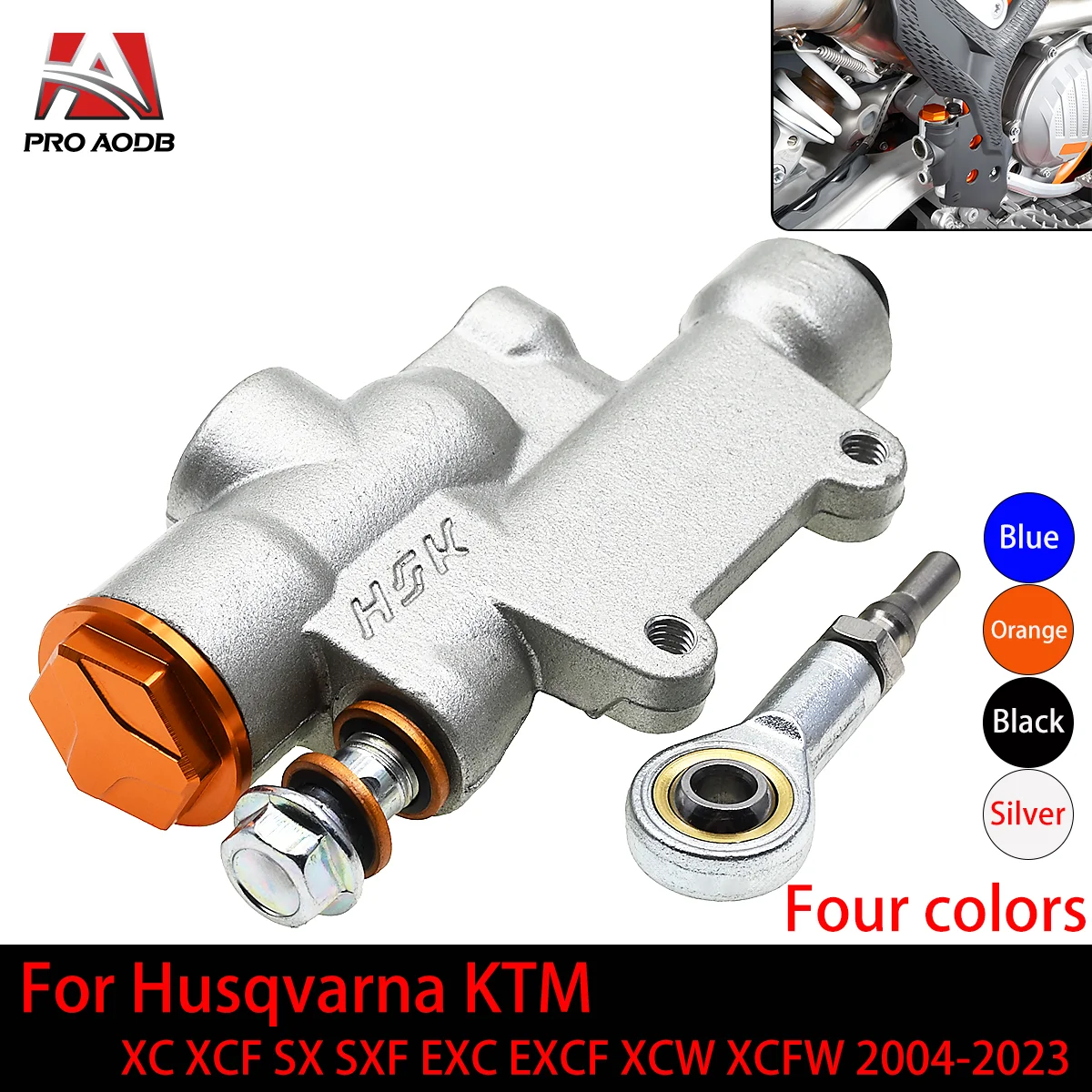 Motorcycle Rear Brake Pump Assembly Brake Caliper For Husqvarna KTM Husaberg GasGas EX MC EXF MCF 125-300 250-450 2021-2022