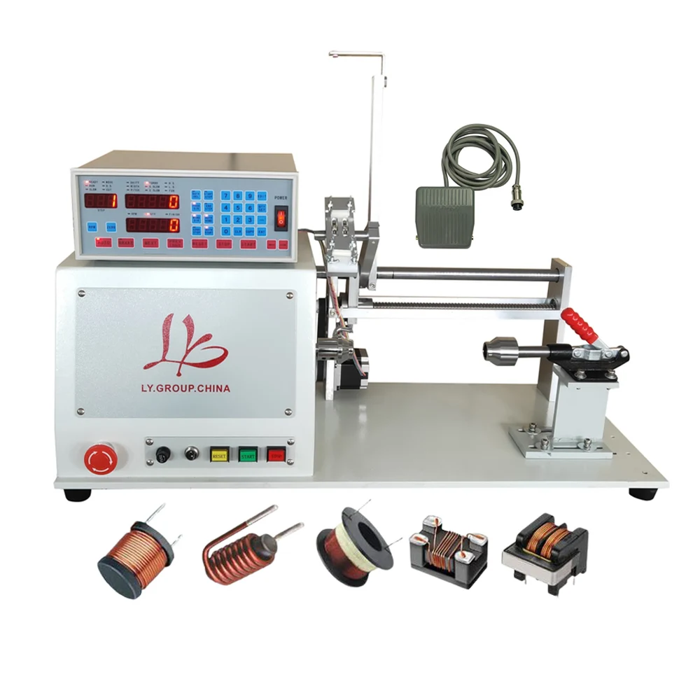 LY 830 High Quality New Computer Automatic Coil Winder Winding Dispenser Dispensing Machine 0.04-1.20mm wire 220V/110V 400W