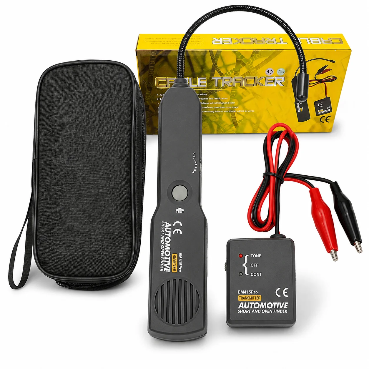 EM415PRO Car Wire Tracker Circuit Tester Short Open Finder Automotive Electrical Diagnostic Tool for Vehicle Repair