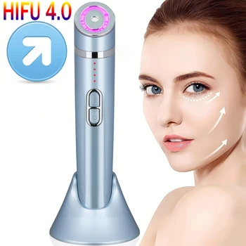 New Mini HIFU machine 4.0 ultrasound machine RF radio frequency EMS Microcurrent lift firm tightening skin care