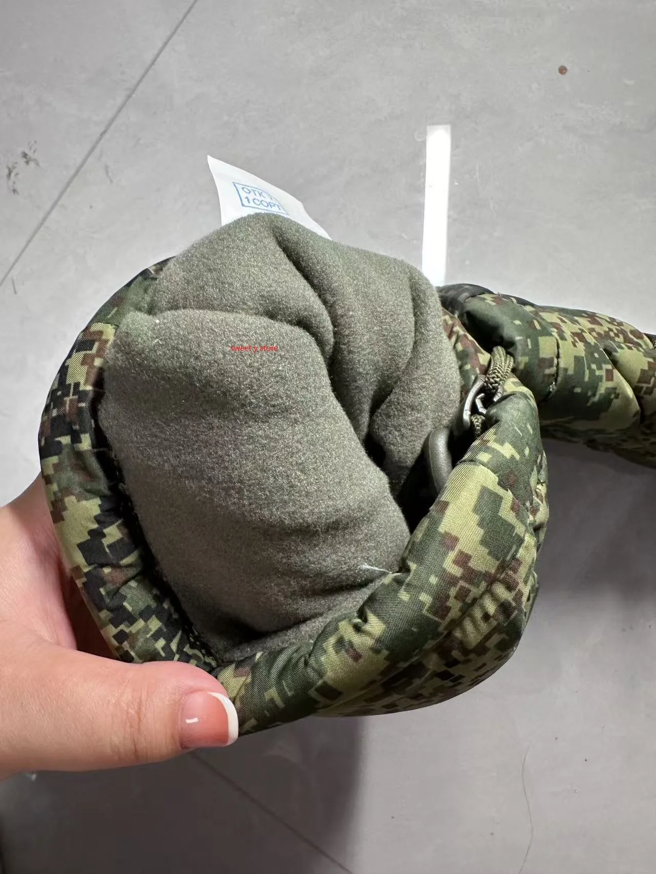 Newly imported Russian original gloves 14/18VKOB system EMR winter cold proof and warm gloves with stuffy hands