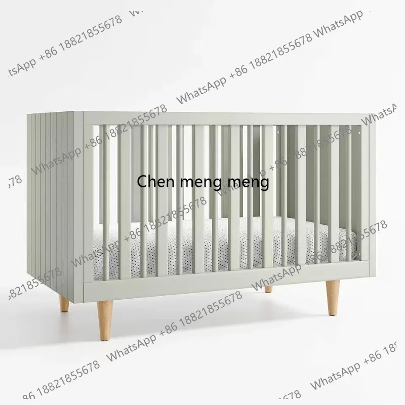Eco-Friendly Materials and Paint Kids' Cribs Product Wooden Baby Crib Fashionable Style
