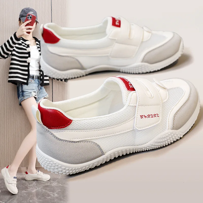 

Women's Lightweight Anti-Slip Wear-Resistant Casual Sports Shoes Comfortable Breathable Fashionable Slip-Resistant Sneakers