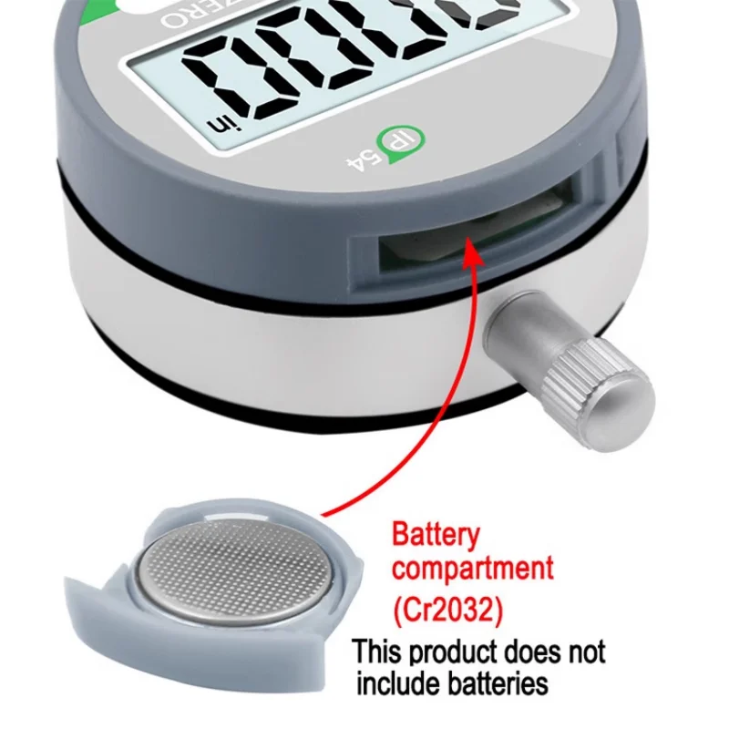 IP54 Oil-proof Digital Micrometer 0.001mm Electronic Micrometer Metric/Inch 0-12.7mm /0.5\