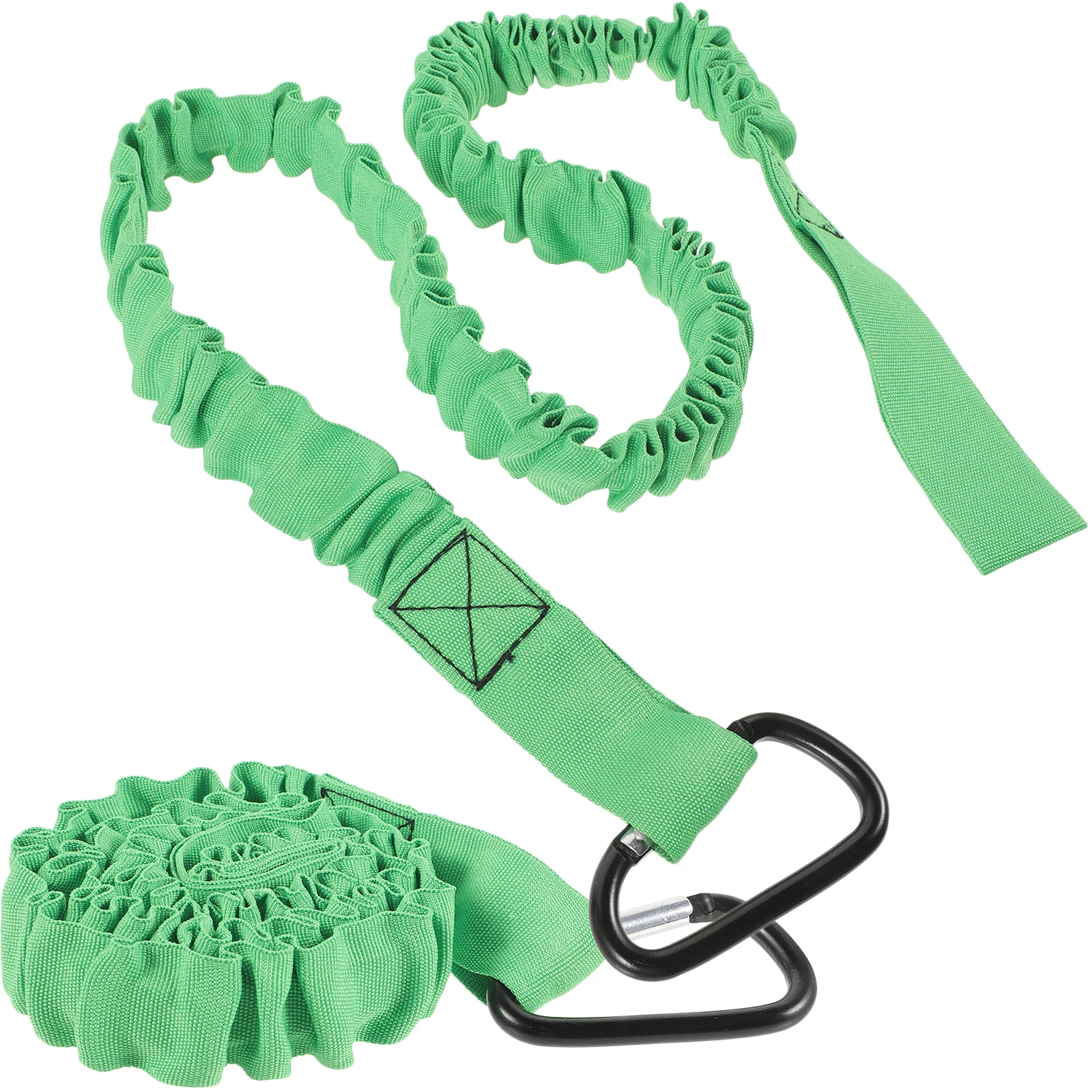 

2 Pcs Anti lost Rope High Leash for Kayak Canoe Board Adjustable Surfboard Straps Green Metal Buckle Boat