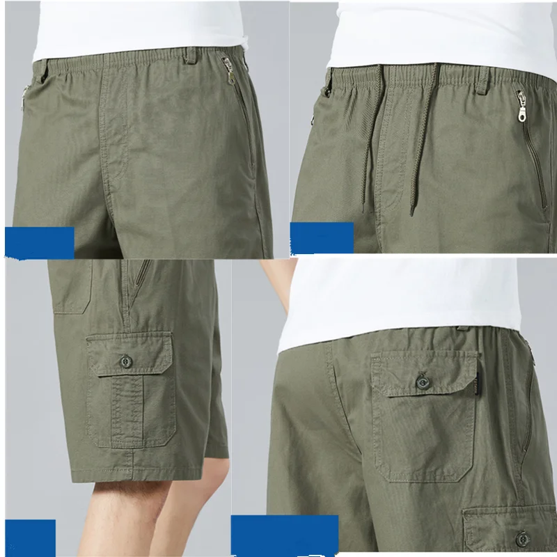 Новинка, летние повседневные шорты Xiaomi из 100% хлопка, мужские мягкие воздухопроницаемые однотонные модные брюки из 5 предметов