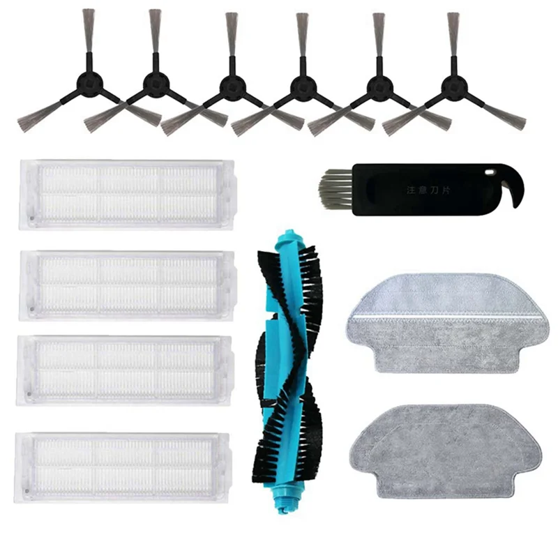 Spazzola stracci rullo filtro HEPA per Xiaomi Mop P Viomi V2 Pro V3 SE V-RVCLM21B accessori Robot aspirapolvere parti