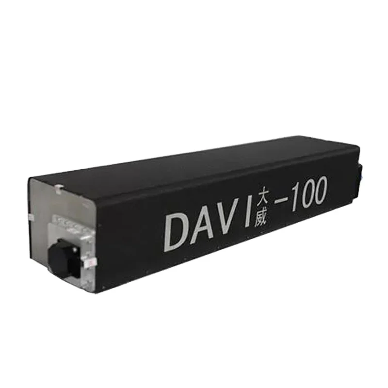 CO2 RF Laser Module M100 100W Wavelength 10.6um Input Power Supply DC48V28A Water Cooling