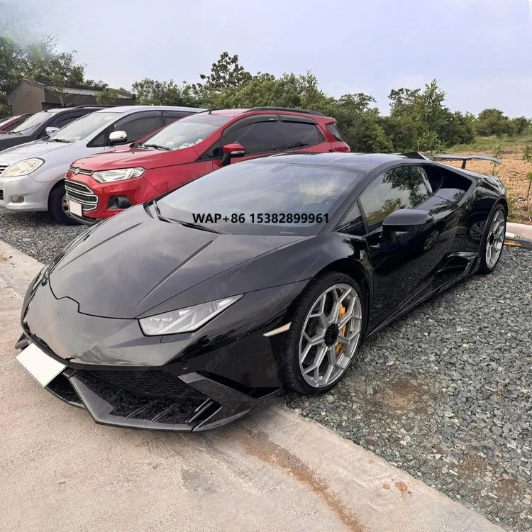 Facelift MSY Style Forged Carbon Fiber Body Kit for  Huracan LP610 Car Accessories Front Bumper Trunk Engine Hood