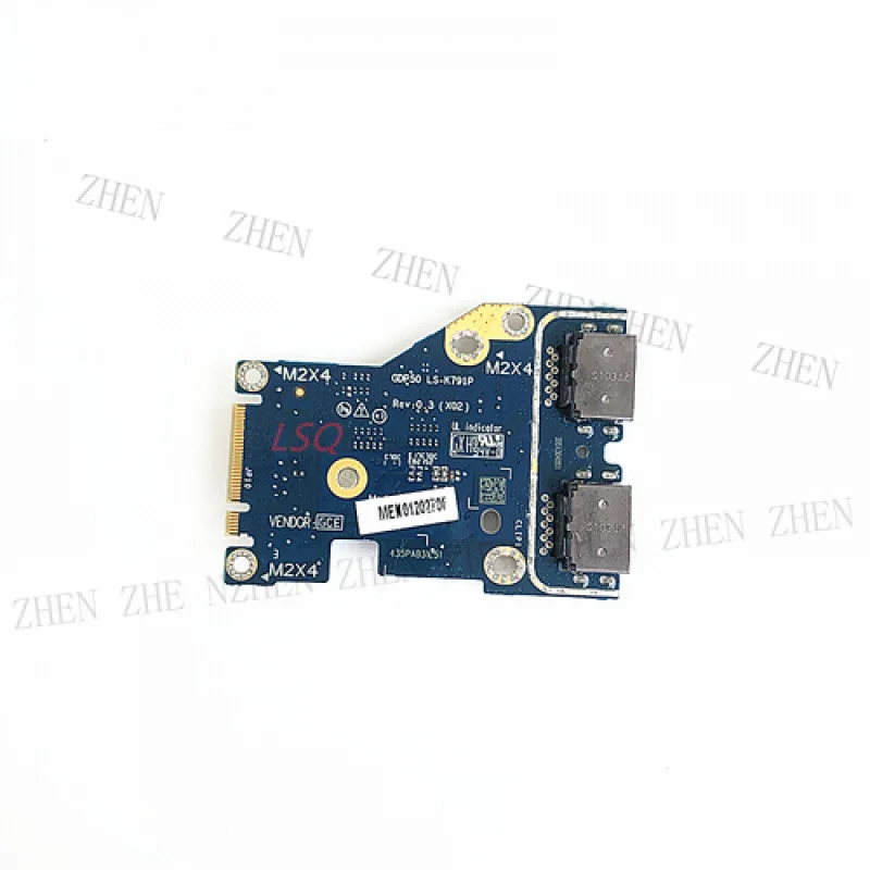 

Y For Dell Alienware M15 R6 USB Power Button Board Without Cable LS-K791P Blue