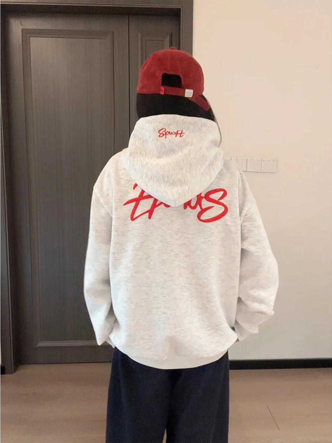 

Худи Haeven American Style, особо плотное, износостойкое, оверсайз, для пар, верхняя одежда, хлопок/полиэстер, с длинными рукавами, круглый вырез...