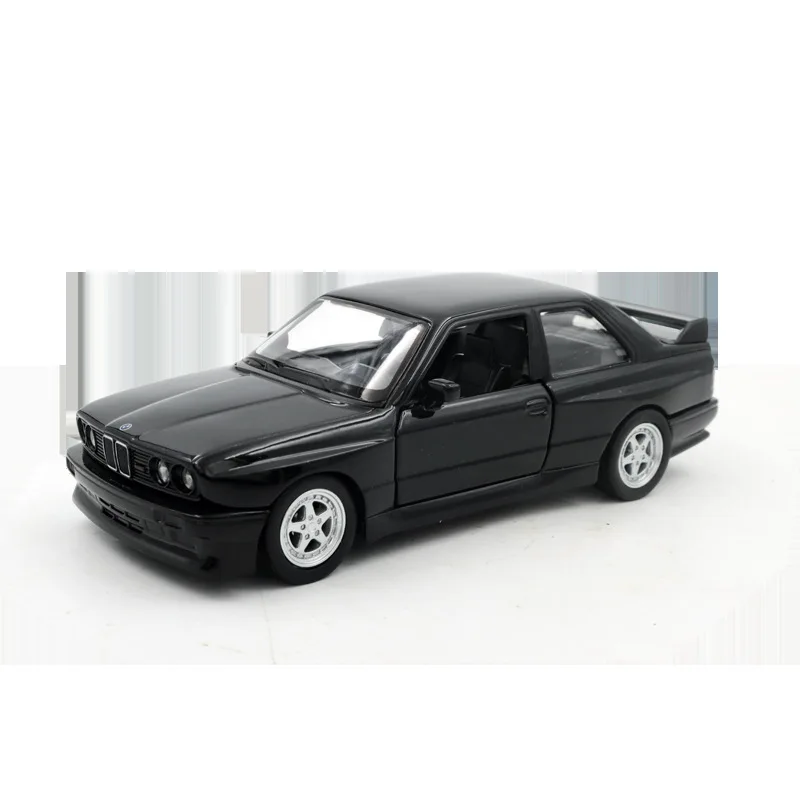 Nuovo 1:36 1987 BMW M3 lega modello di auto decorazione luce silenziosa giocattolo pressofuso in lega di metallo modello di auto giocattoli per la collezione regalo