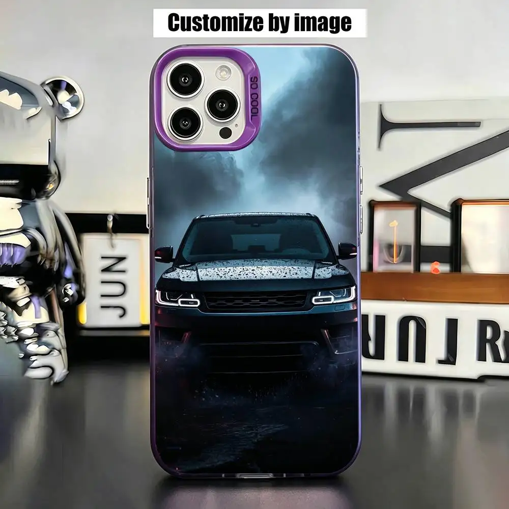 

Cool Car For R-Range R- Roveres PhoneCase For iPhone 17,16,15,14,13,12,11 Plus,Pro Max,XS,Colorful Silver Phone case Funda Cover