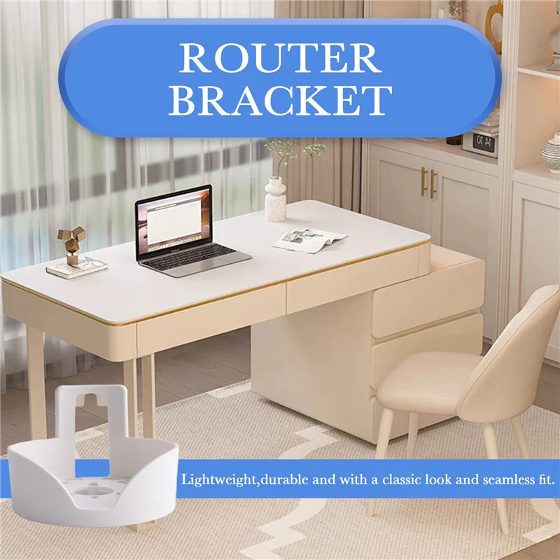 ABKN-montaje de pared para tp-link Deco X20 X60 X50 X55 Wifi 6 soporte de montaje en pared con organizador de cables sistema Wifi de malla para el hogar