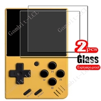 2PCS FOR MIYOO MINI V4 PortableRetro Handheld Game Console 2.8Inch Tempered Glass ON MIYOOMIN 9H HD Screen Protector Film Cover