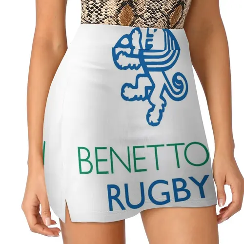 Benetton 럭비 로고 경량 바지 스커트, 여성 스커트, 일본 스타일 