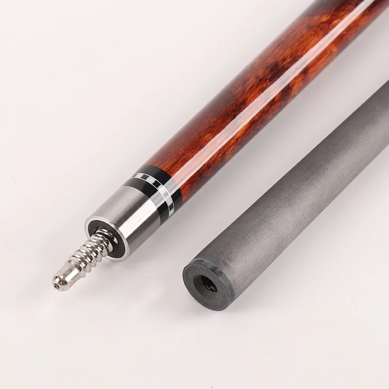 High-grade carbon fiber 1/2 two-section nine-cue big head Chinese black eight billiard cue