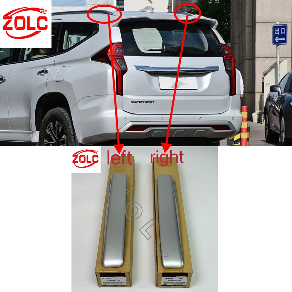New Genuine Roof Luggage Rack Rear Cover 7661A279 7661A280 For