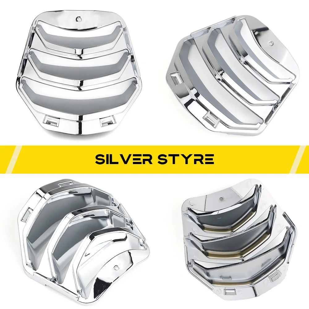 For Vespa GTS / Super 125 300 2023 Horn Cover Inlay Tie Grill Cover ABS Gloss / Matte Black Chrome Carbon Fairing Accessories