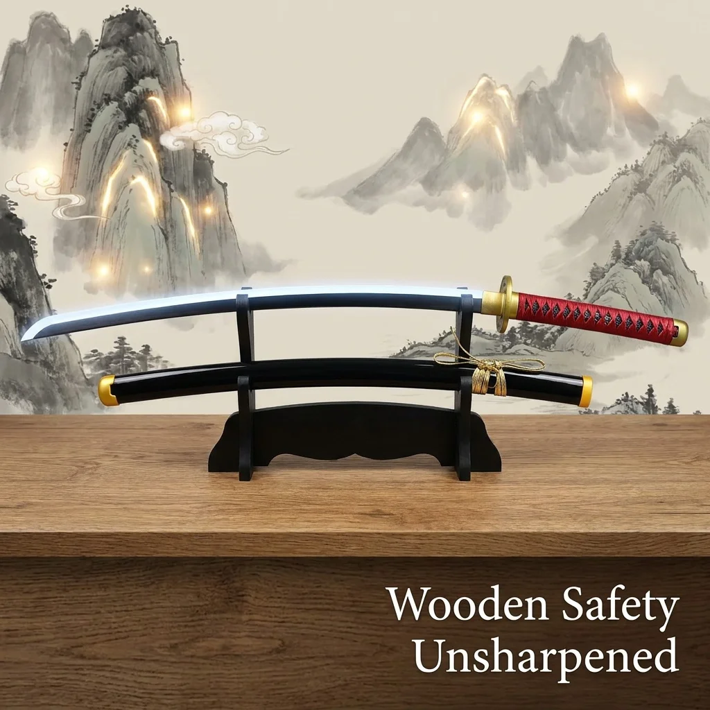 

39inch LED Glow Jujutsu Kaisen Katana Light Manga Okkotsu Sword Real Size Japanese Samurai Sabre Anime Cosplay Prop Toy Gifts