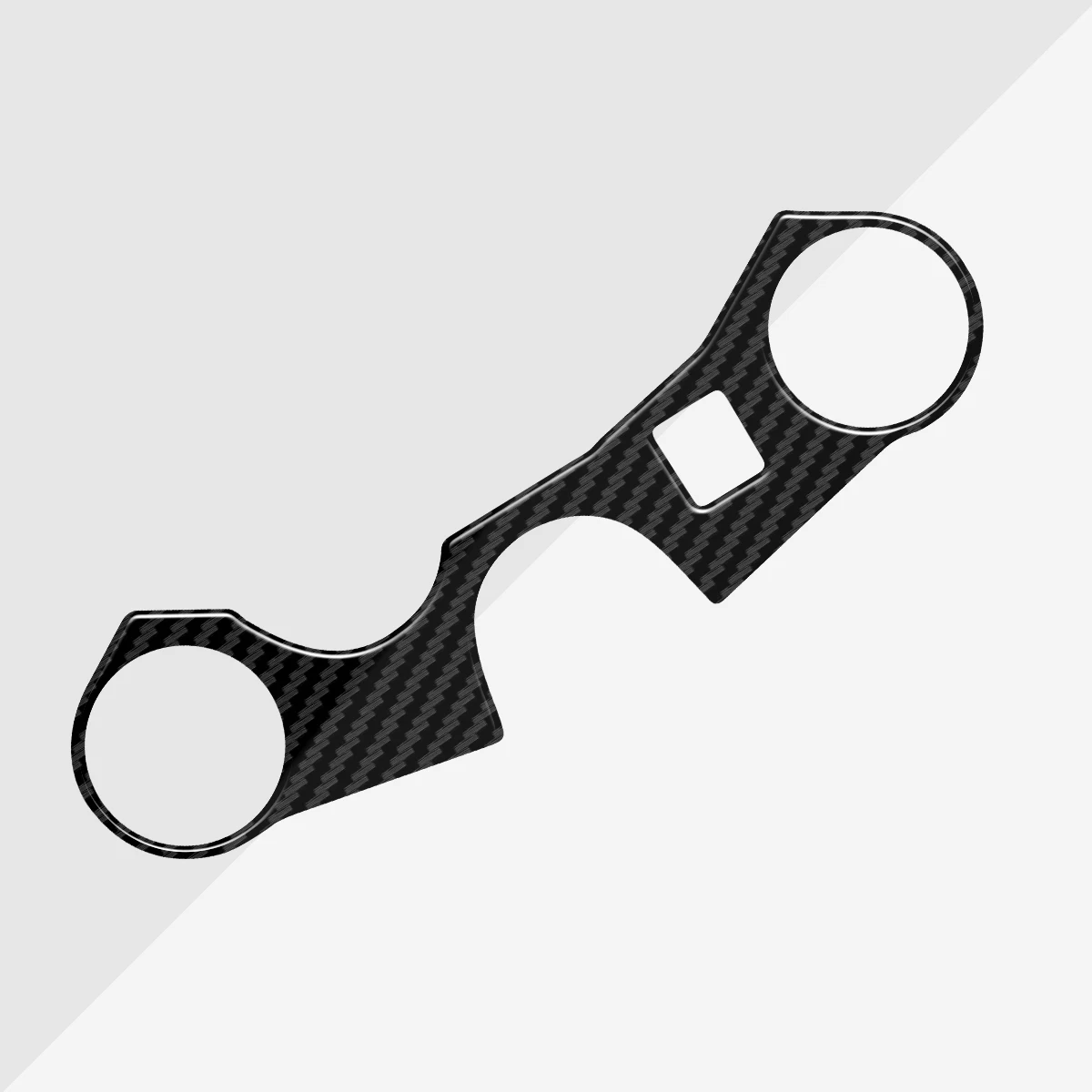 3D 樹脂オートバイカーボンファイバーステッカートップトリプルクランプヨークケーススズキ GSXR600 GSXR750 K8 K10 2007-2012 2011 2009