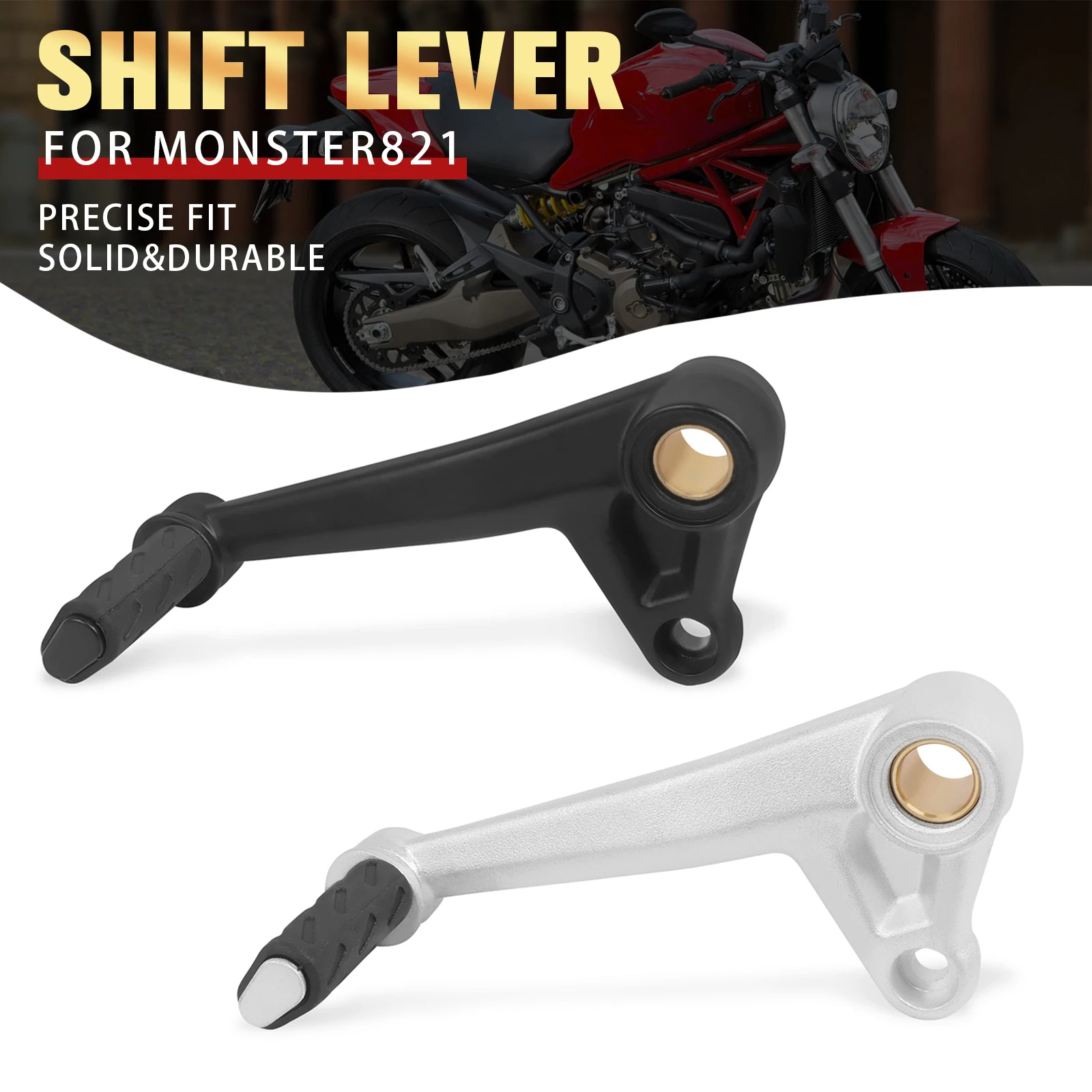 Motorcycle Gear Shift Lever For DUCATI Supersport 950 939 937 S Monster 821 1200 S 1200R Footrest Left Shifter Gear Change Pedal