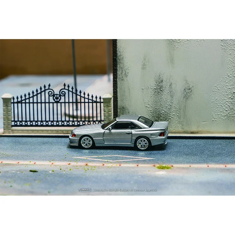 In Stock TW 1:64 SL500 Koenig Specials Silver Diecast Diorama Car Model Collection Miniature Toys Tarmac Works