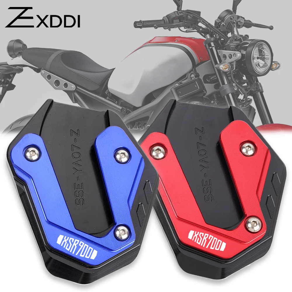 Fit For YAMAHA XSR900 XSR700 xsr700 xsr900 XSR 900 700 2015-2023 Motorcycle Kickstand Foot Side Stand enlarged plate accessories