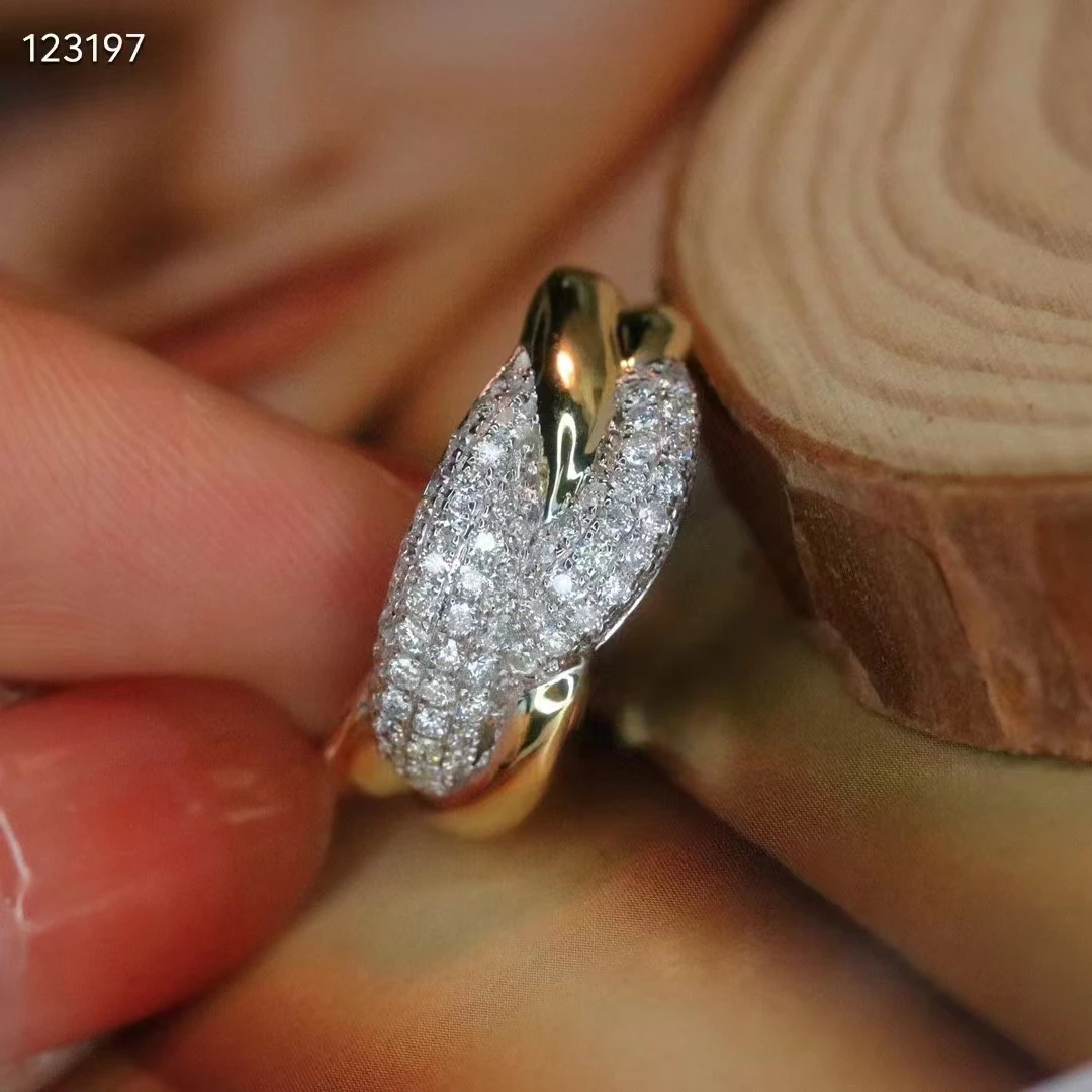 XCL FASHION ELEGANT DELICATE DIAMOND RING FINE JEWELRY FOR  PARTY WEDDING GIFT