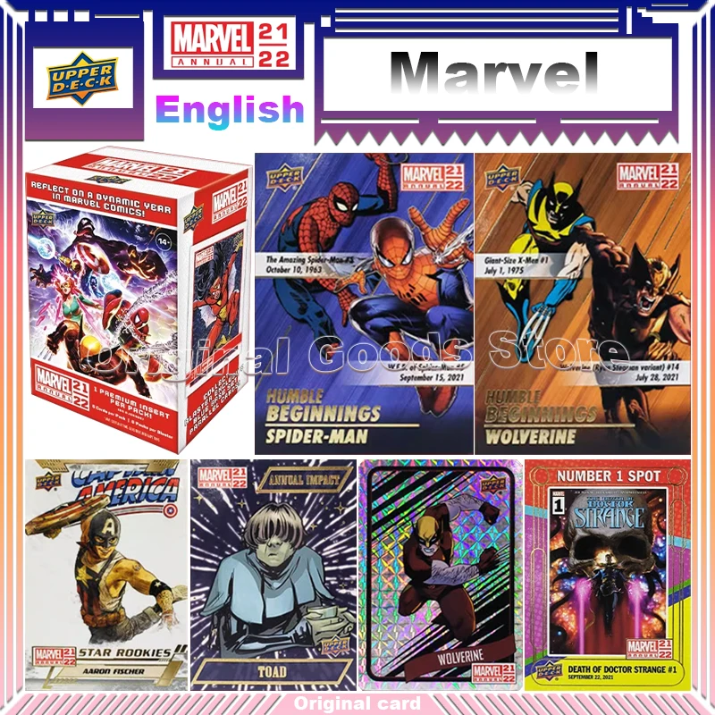 cartes-de-collection-de-films-marvel-bl84edition-pont-superieur-the-avengers-spider-man-cadeaux-pour-enfants-original-2021-22