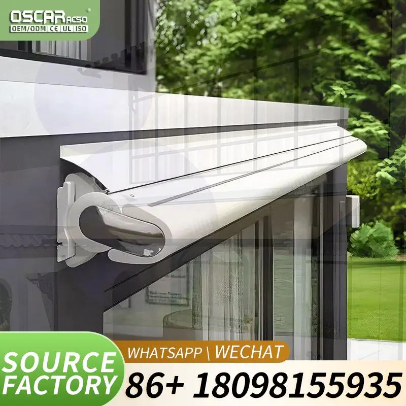 Outdoor Retractable Aluminum Sunshade Roof for Hotel Swimming Pool 10M Waterproof Resistant Retractable Awning