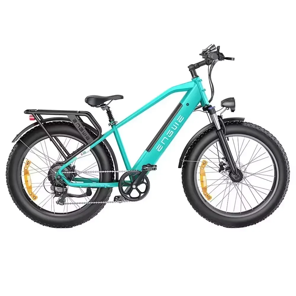 ENGWE E Bike 250W Brushless Motor 48V16AH Lithium Battery Electric Bicycle 26-Inch Fat Tire 7-Speed All terrain Electric Bike