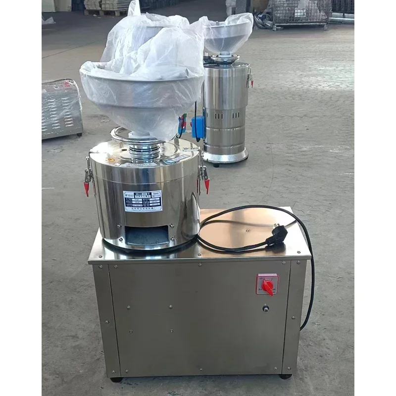 آلة صنع معجون اللوز والفول السوداني التجارية آلة السمسم الطحينة سعر آلة زبدة الفول السوداني #6