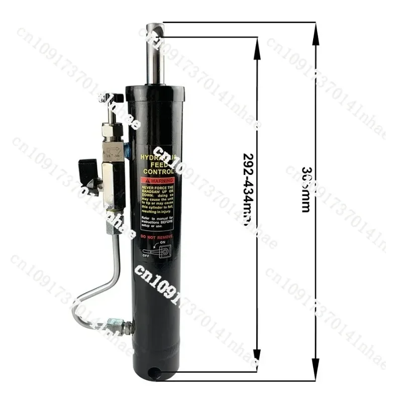 Hydraulic Downfeed Control Cylinder for Metal Bandsaw